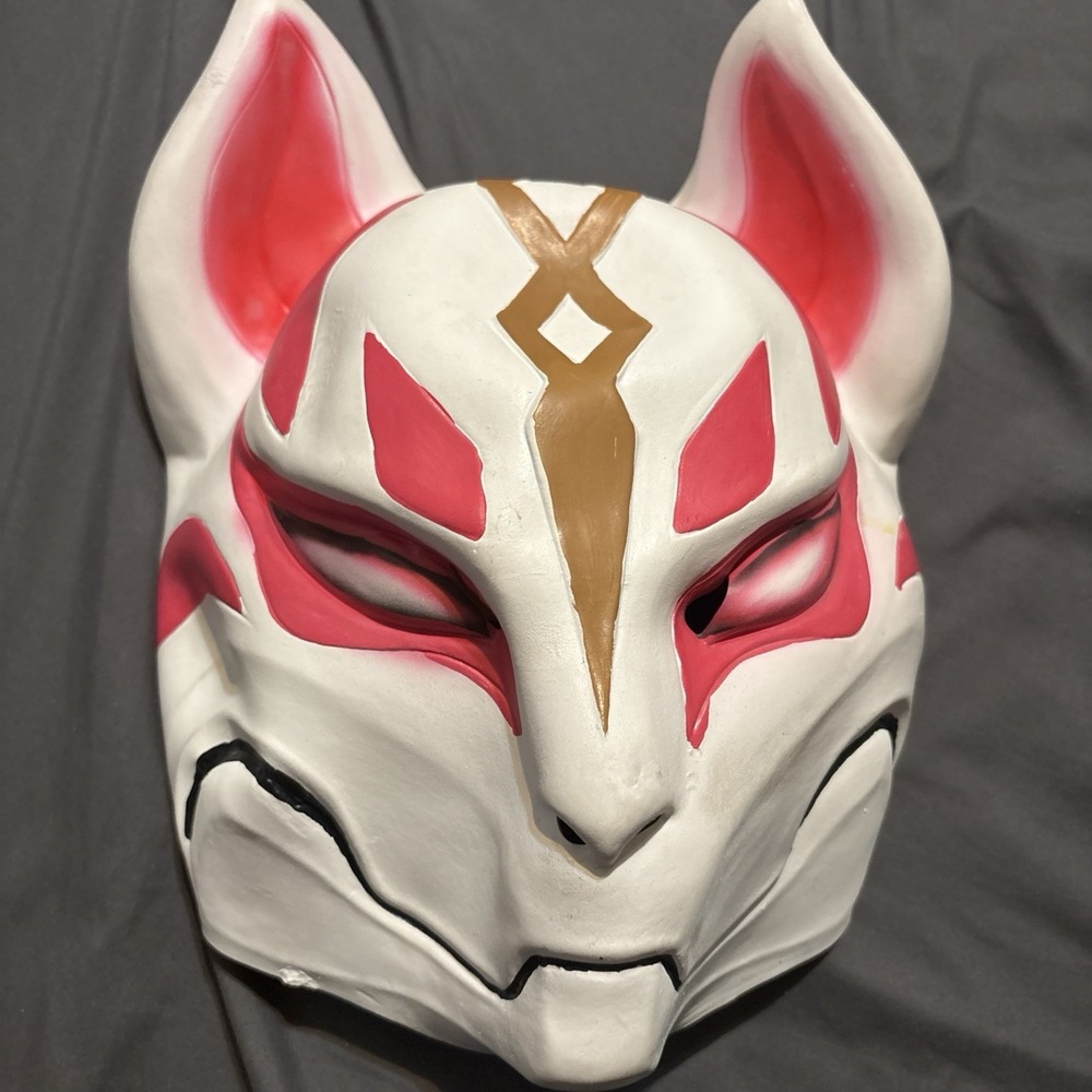 Fortnite Drift Fox Mask Official Epic Games Kitsune Cosplay Costume